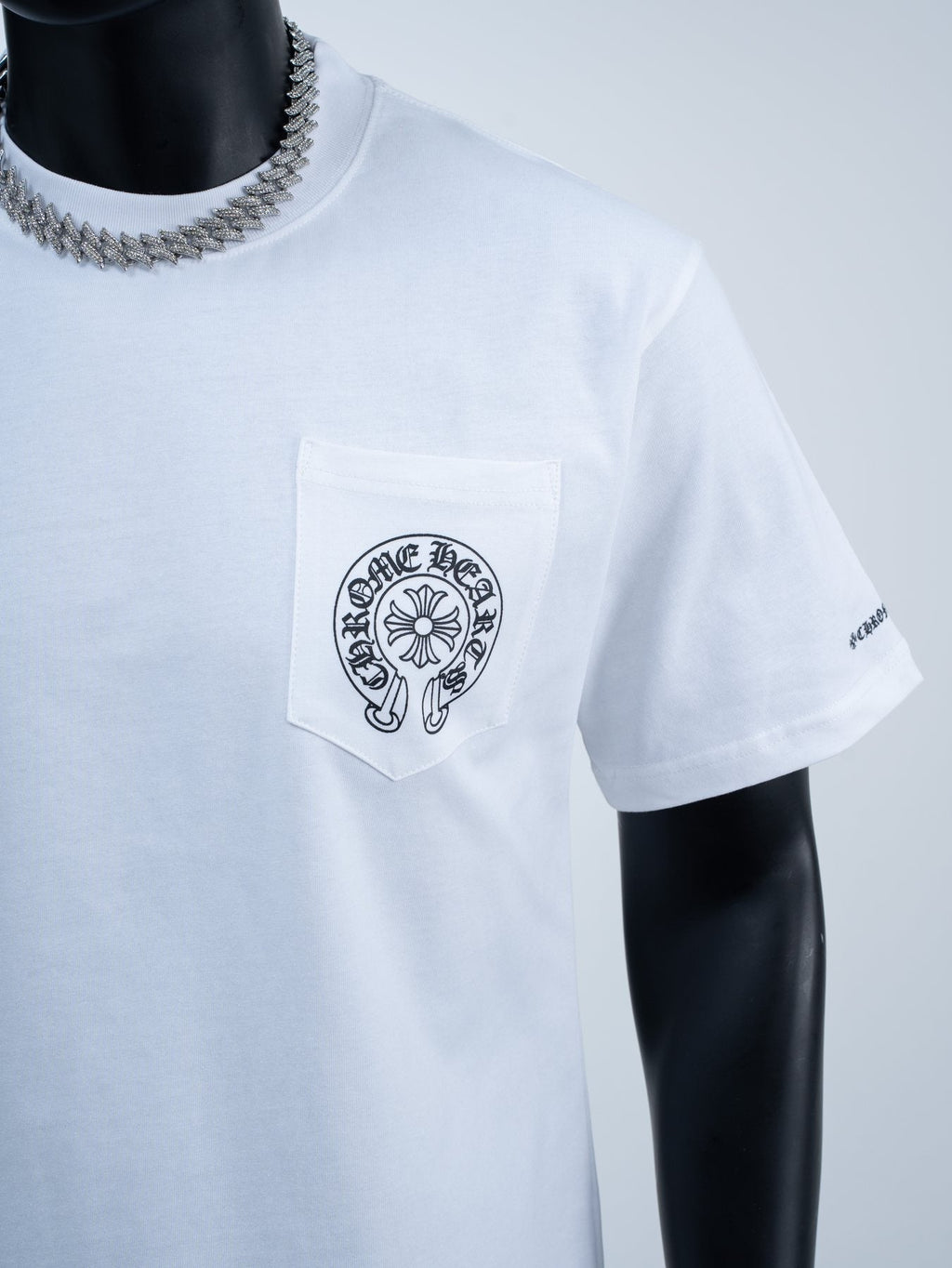 Chrome Hearts Horseshoe Graphic Pocket T-Shirt ¡ª detail