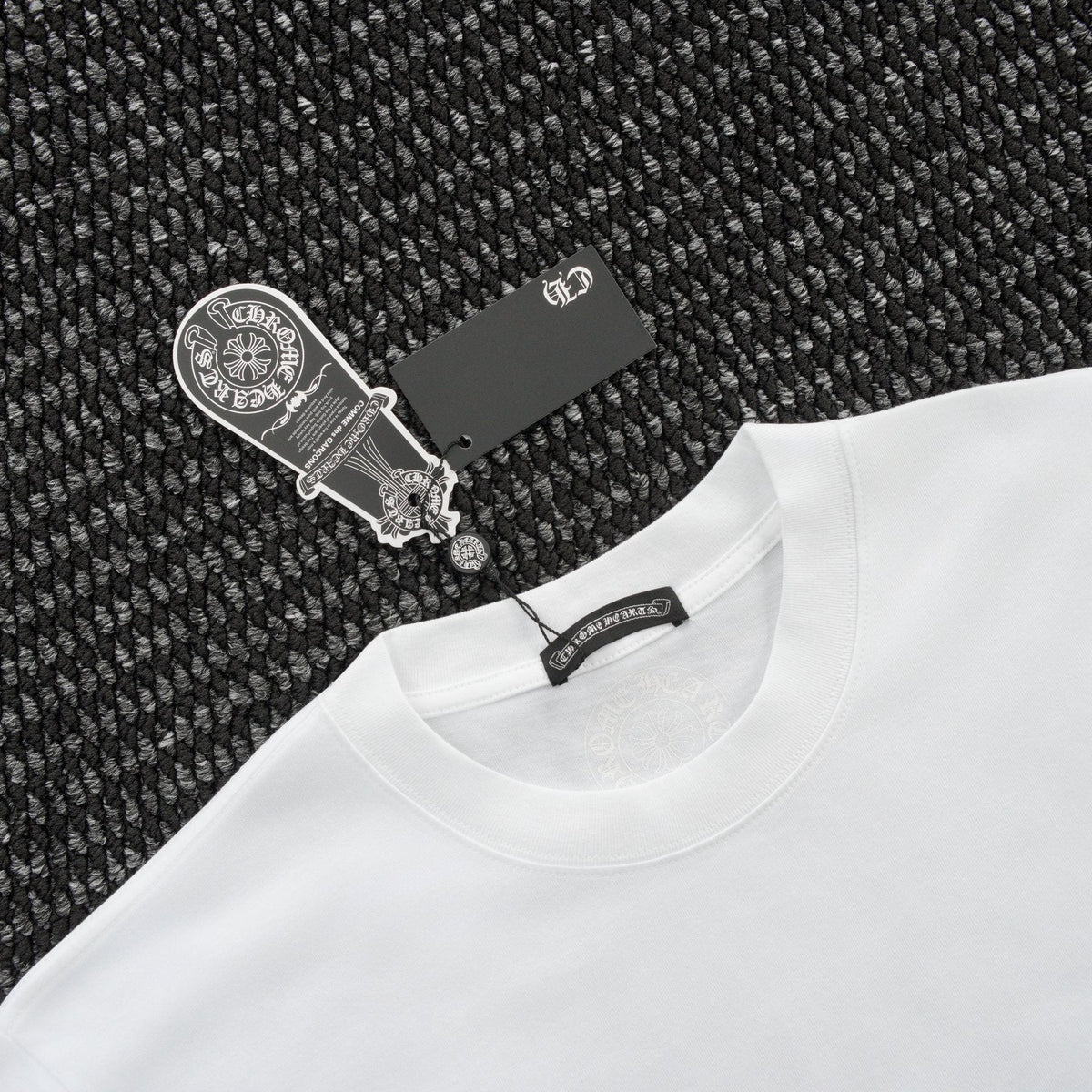 Chrome Hearts Beijing Horseshoe Script Graphic T-Shirt ¡ª hang_tag