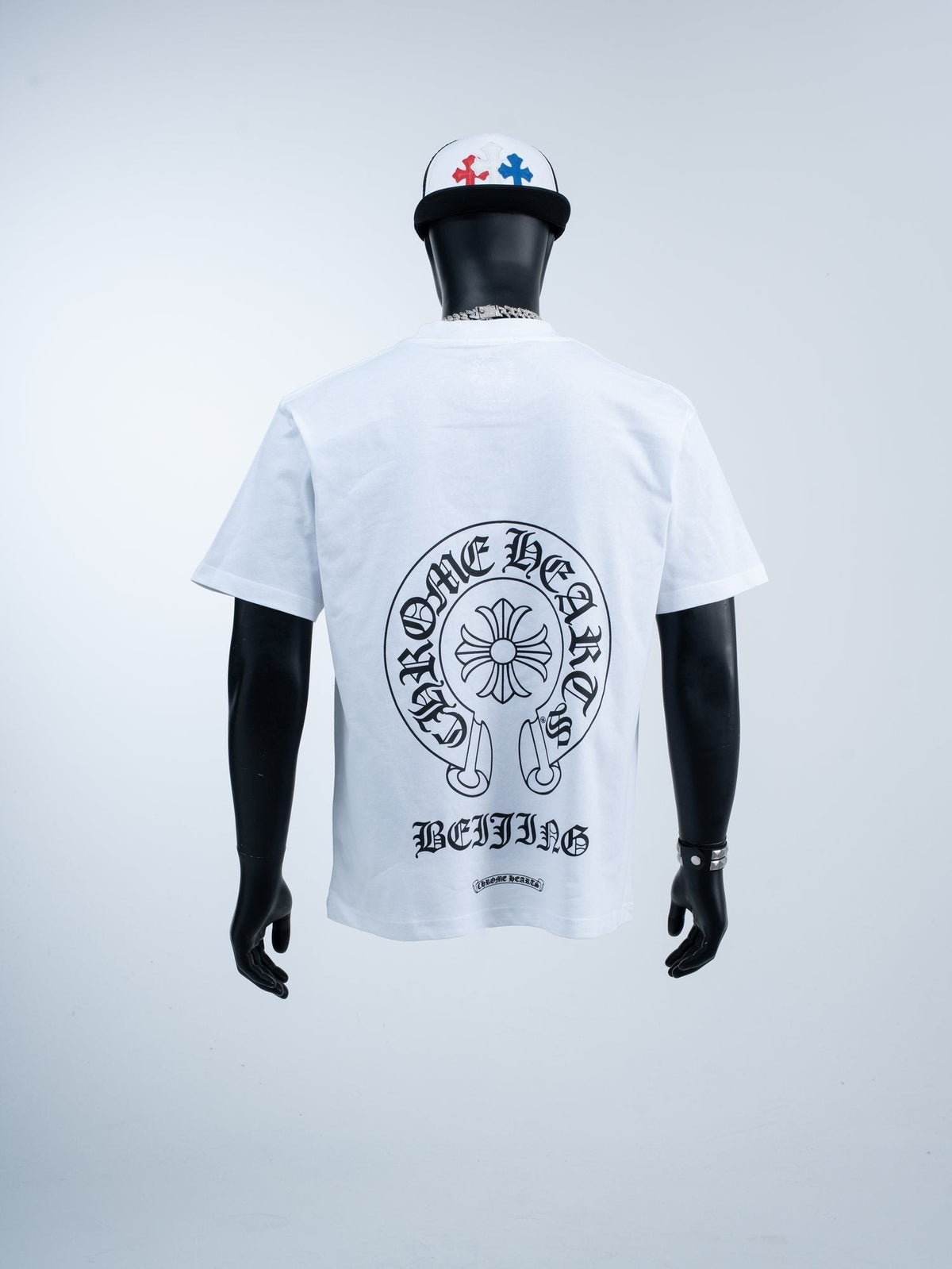 Chrome Hearts Beijing Horseshoe Script Graphic T-Shirt ¡ª hero