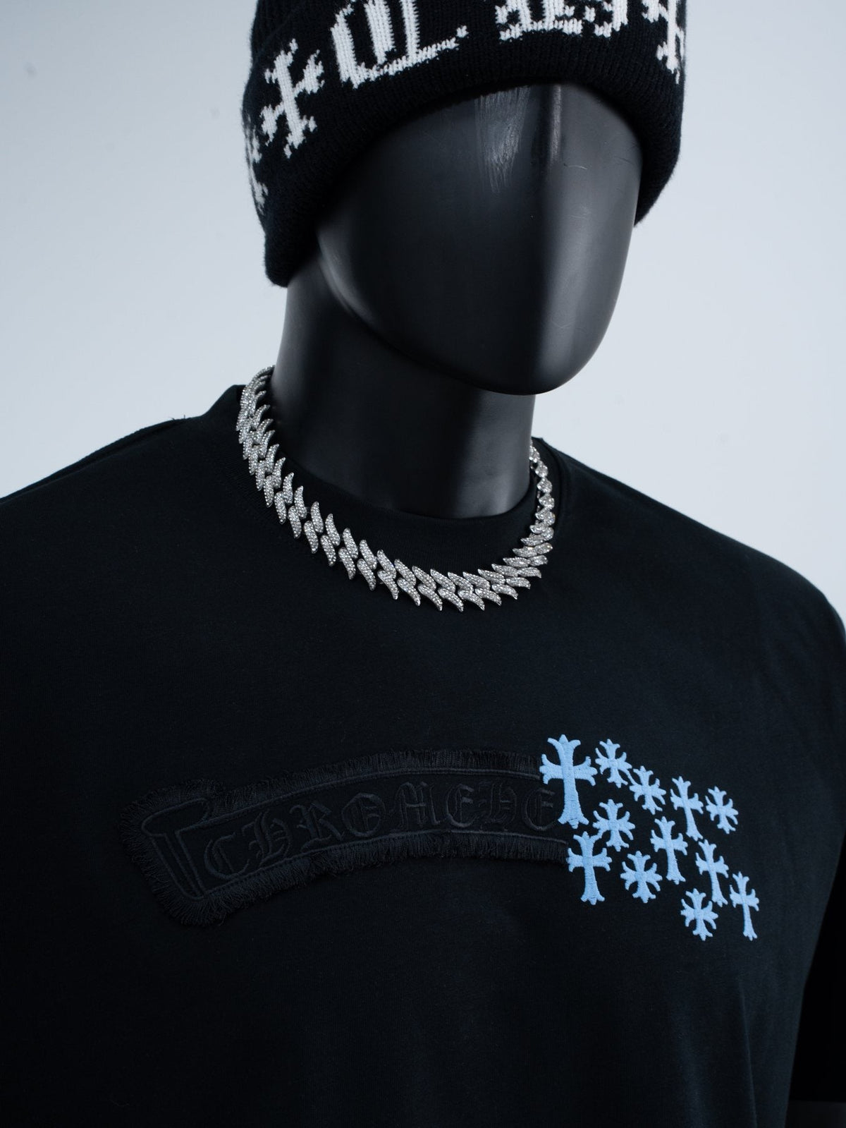 Chrome Hearts Star Cross Graphic T-Shirt ¡ª detail
