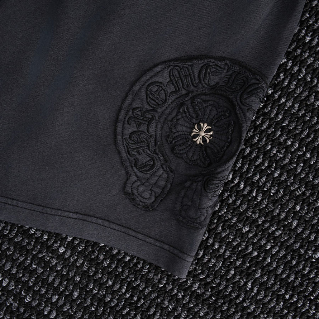 Chrome Hearts Horseshoe Floral Embroidered Shorts ¡ª detail