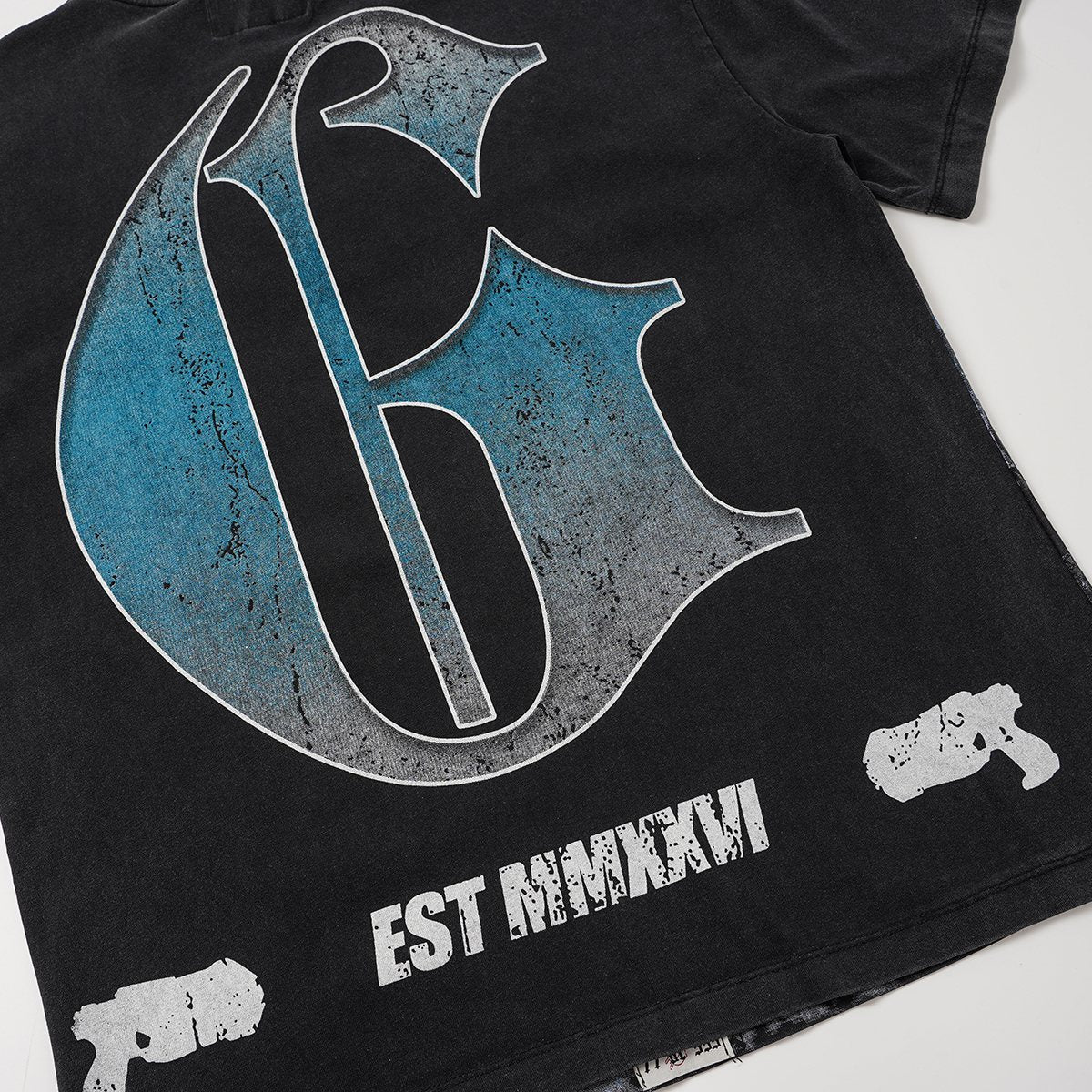 Godspeed Skull Graphic Short-Sleeve T-Shirt ¡ª detail