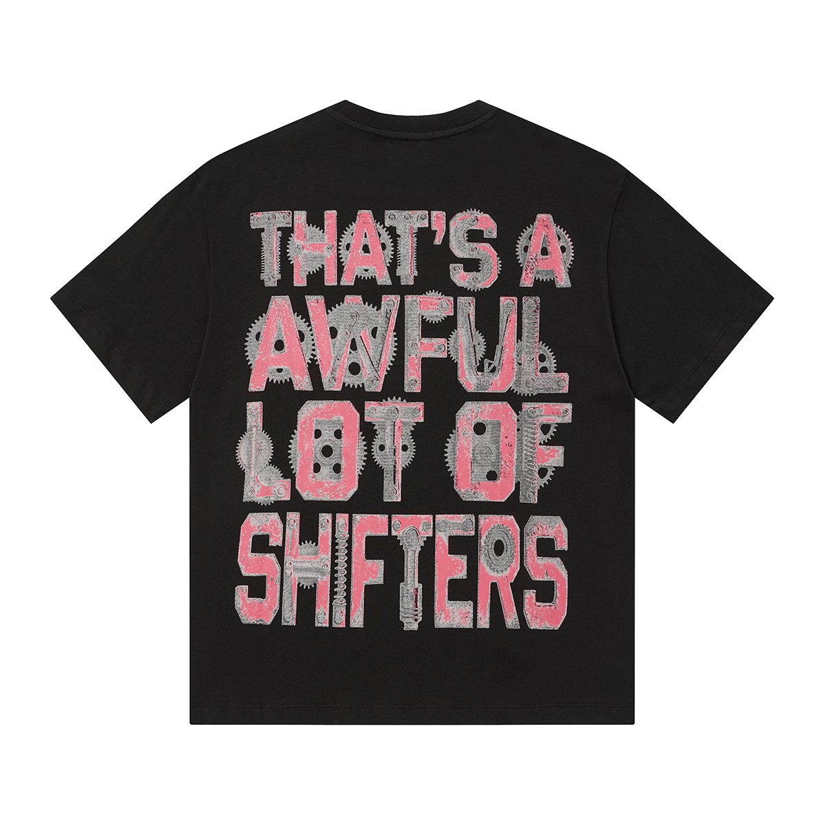 THAT'S A AWFUL LOT OF COUGH SYRUP Front & Back Graphic T-Shirt ¡ª back