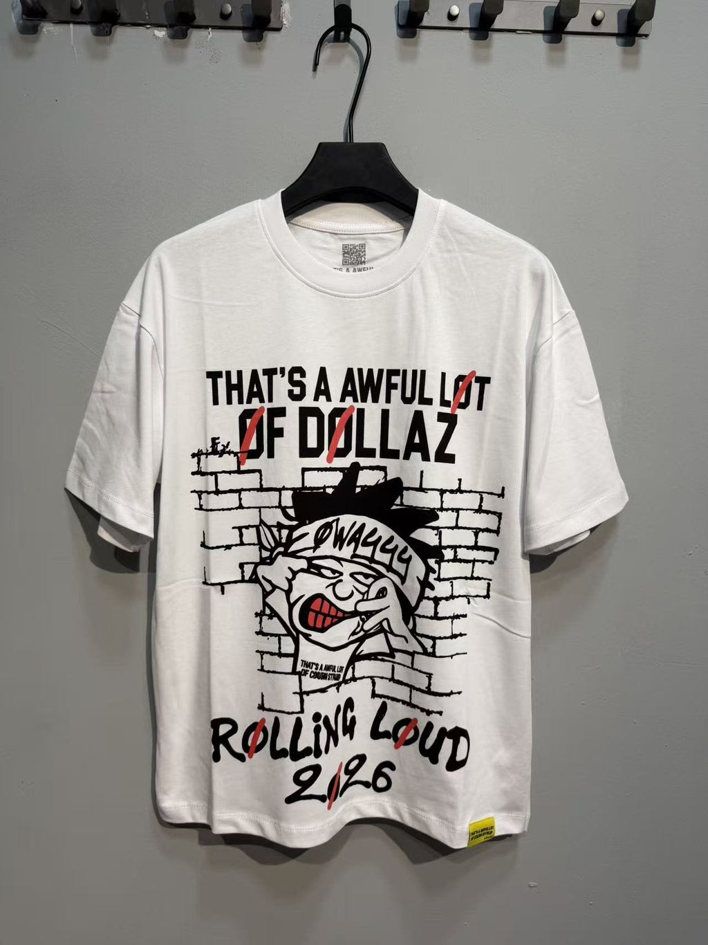 THAT'S A AWFUL LOT OF COUGH SYRUP Front Graphic Short-Sleeve T-Shirt ¡ª front