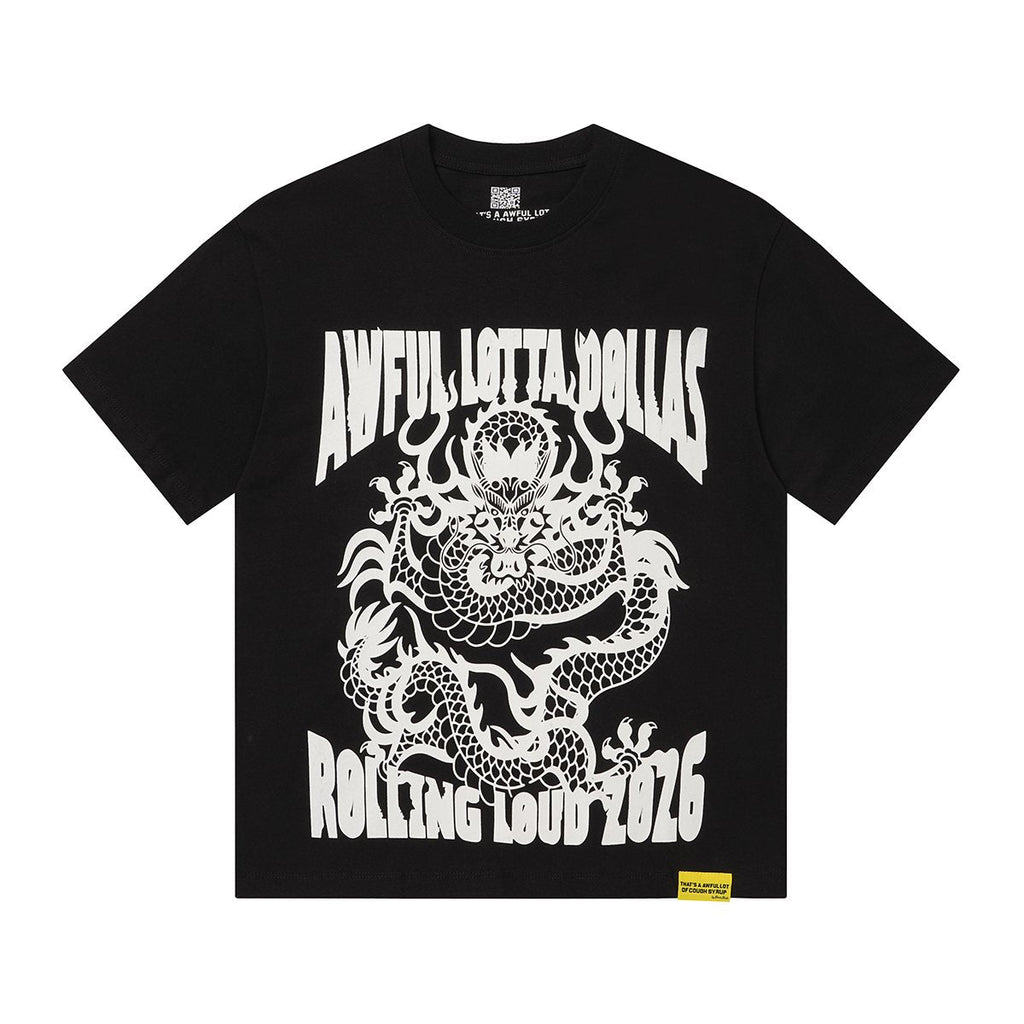 THAT'S A AWFUL LOT OF COUGH SYRUP P47 Graphic Black Short-Sleeve T-Shirt ¡ª hero