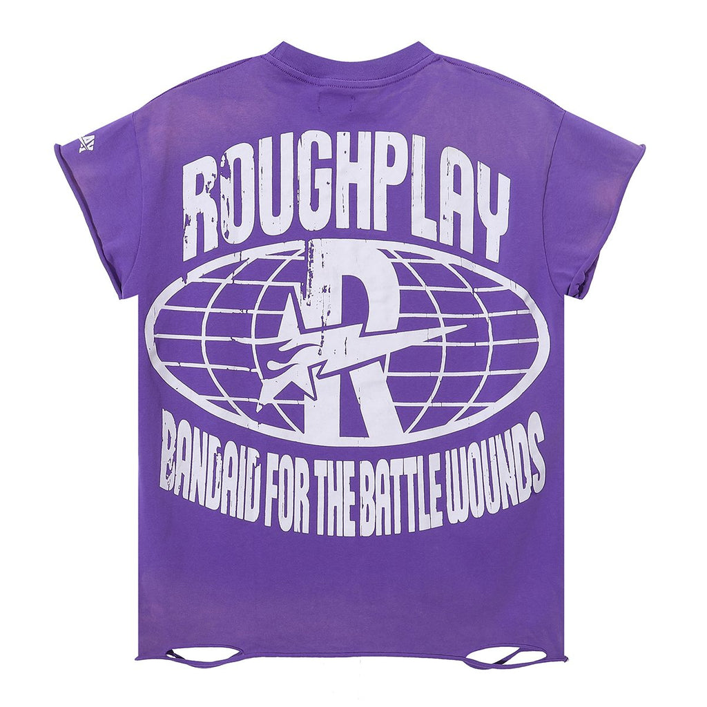 Rough Play Chainsaw Graphic Sleeveless T-Shirt ¡ª back