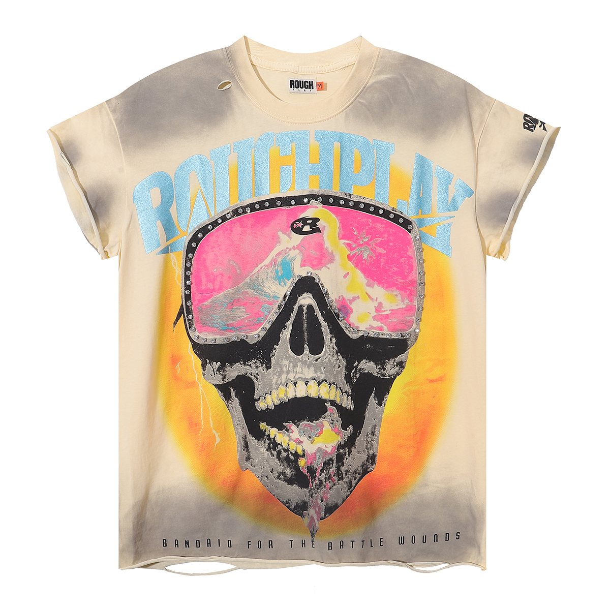 Rough Play Skull Goggles Graphic T-Shirt ¡ª hero
