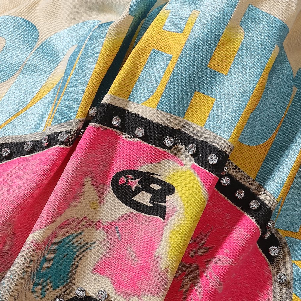 Rough Play Skull Goggles Graphic T-Shirt ¡ª detail