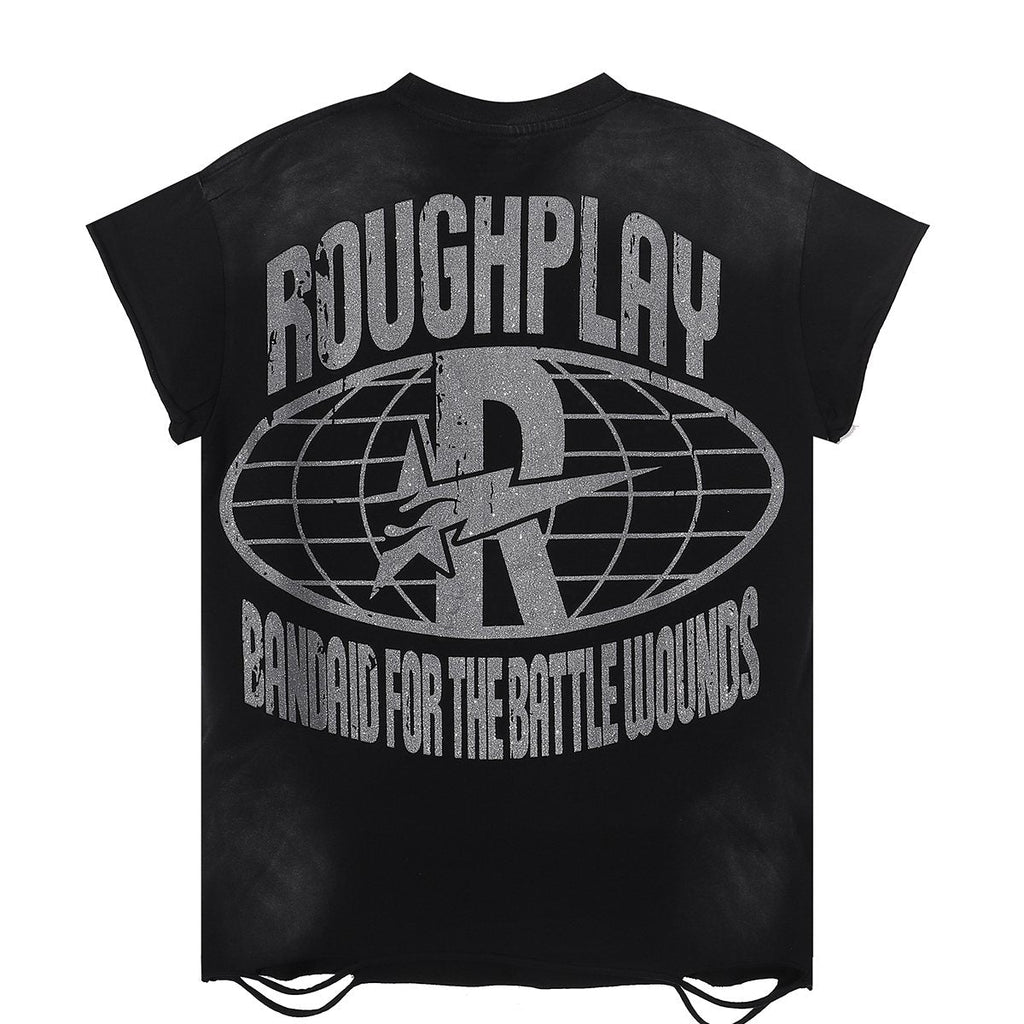 Rough Play Sunkiss Battle Graphic Sleeveless T-Shirt ¡ª back