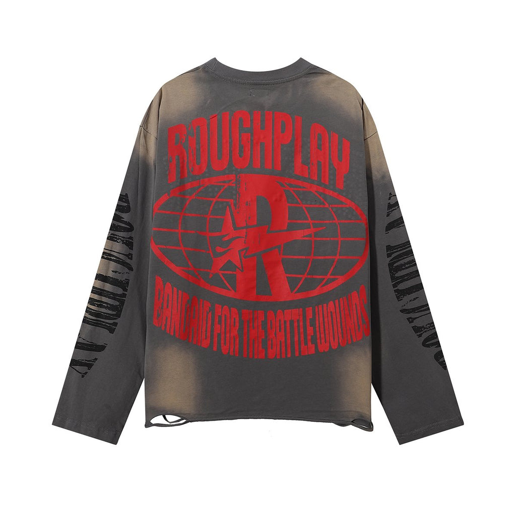 Rough Play Astro Boy Rhinestone Graphic Long-Sleeve T-Shirt ¡ª back