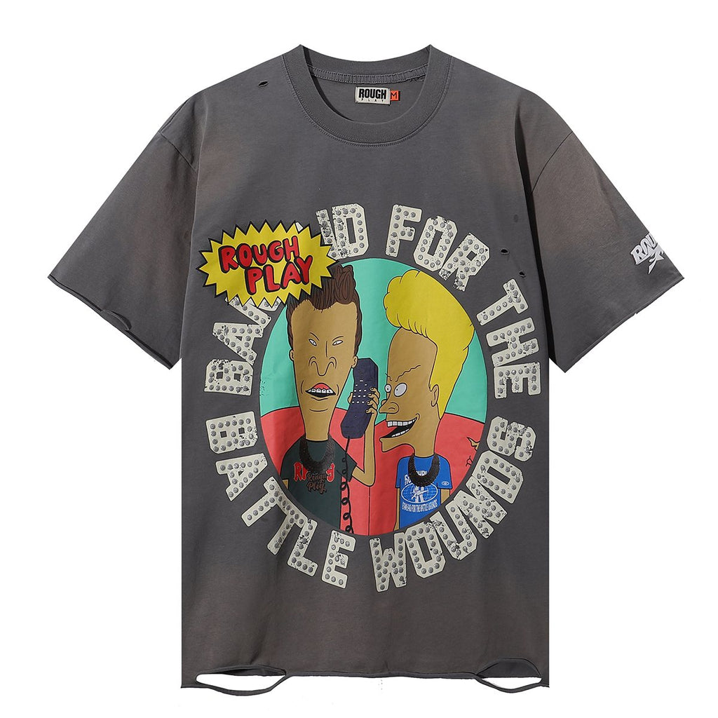 Rough Play Beavis and Butthead Van Graphic T-Shirt ¡ª hero