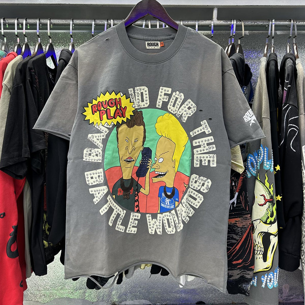 Rough Play Beavis and Butthead Van Graphic T-Shirt ¡ª context