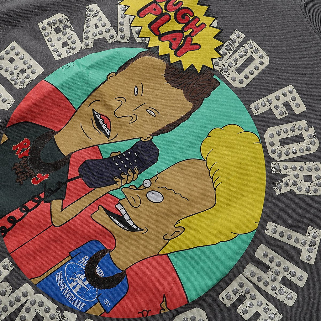 Rough Play Beavis and Butthead Van Graphic T-Shirt ¡ª detail