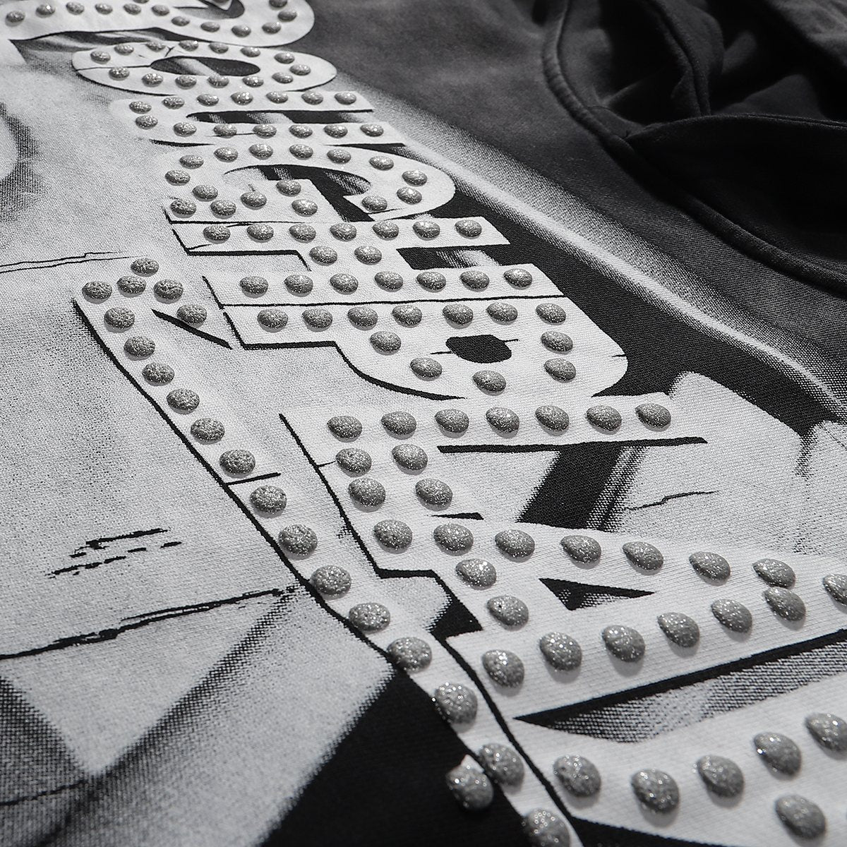 Rough Play In the Car Graphic Hoodie ¡ª detail