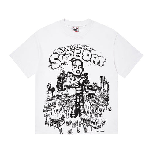 ASAALL Illustrated Front Graphic T-Shirt ¡ª hero
