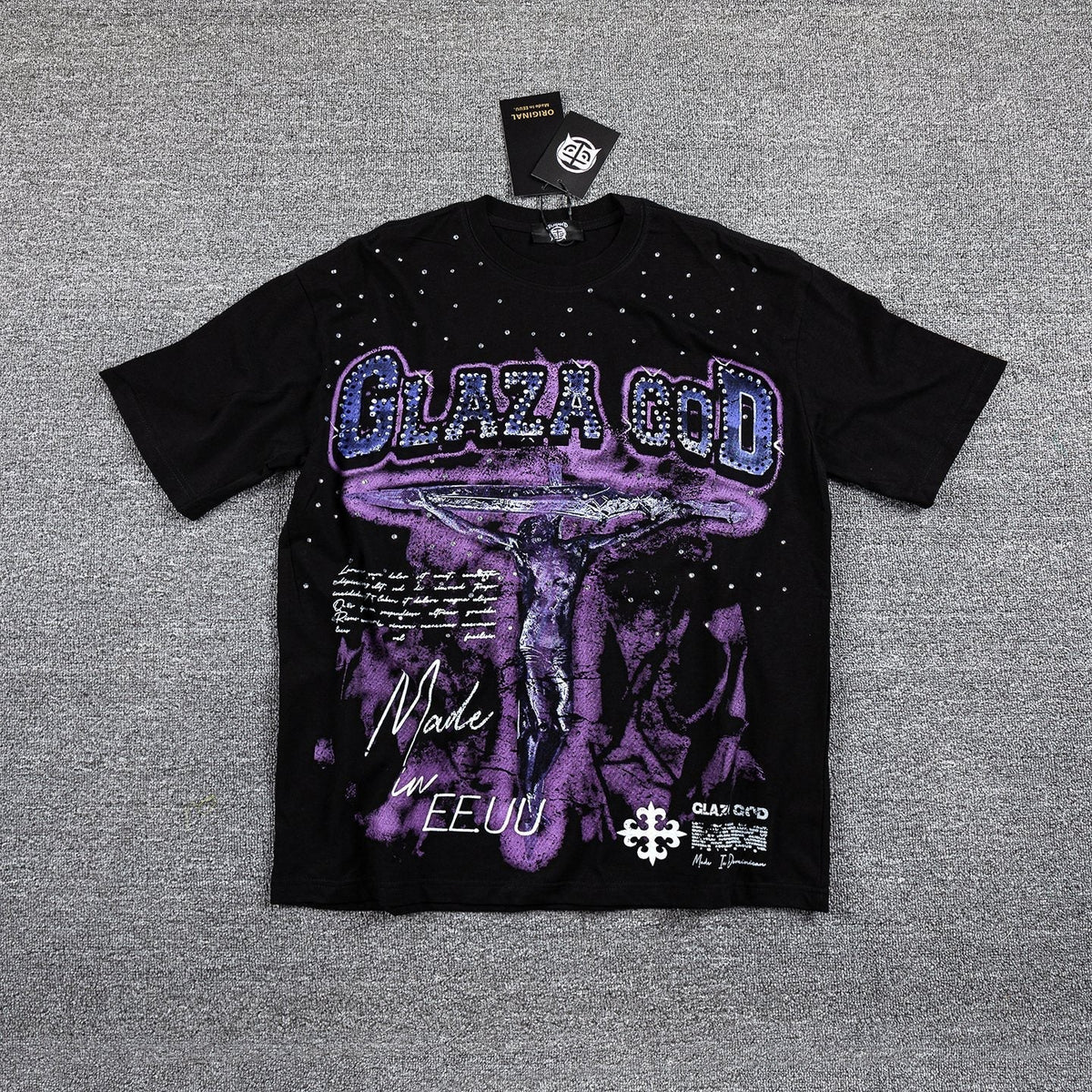 CLAZA GOD Purple Alien Graphic T-Shirt ¡ª hero