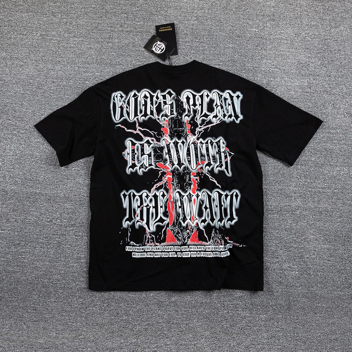Glo Gang Bear Graphic Short-Sleeve T-Shirt ¡ª back