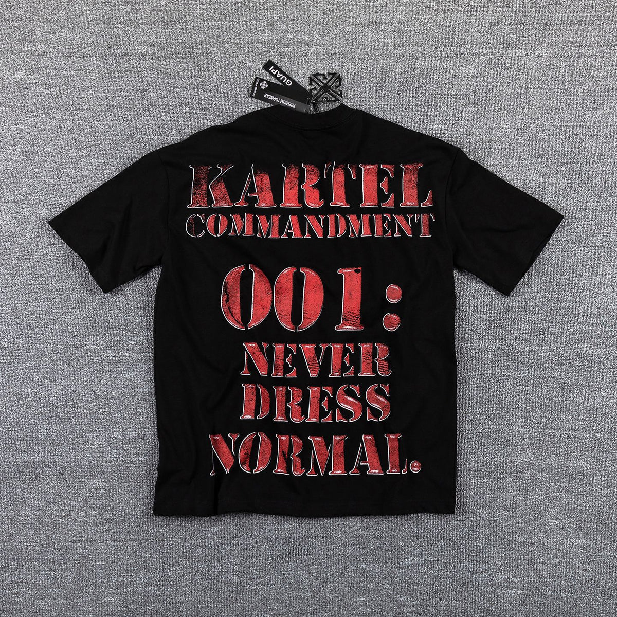 GUAPI Kartel Commandment Graphic T-Shirt ¡ª back