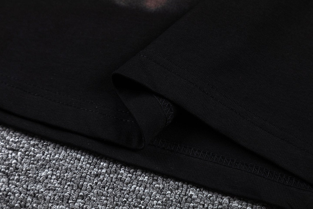 GLAZAGOD Blessed in the Vision Graphic T-Shirt ¡ª fabric_closeup