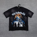 HARMONY Black Front & Back Graphic T-Shirt ¡ª hero
