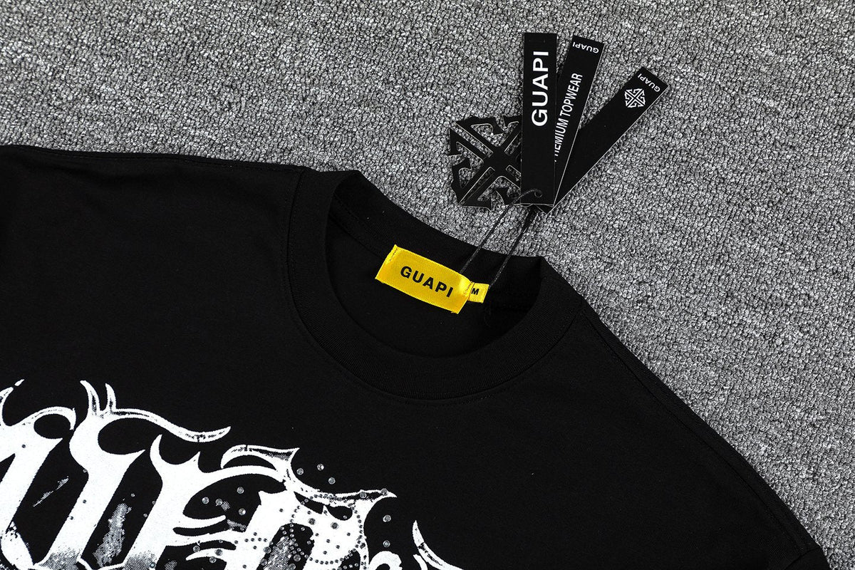 GUAPI Distressed Graphic T-Shirt ¡ª hang_tag