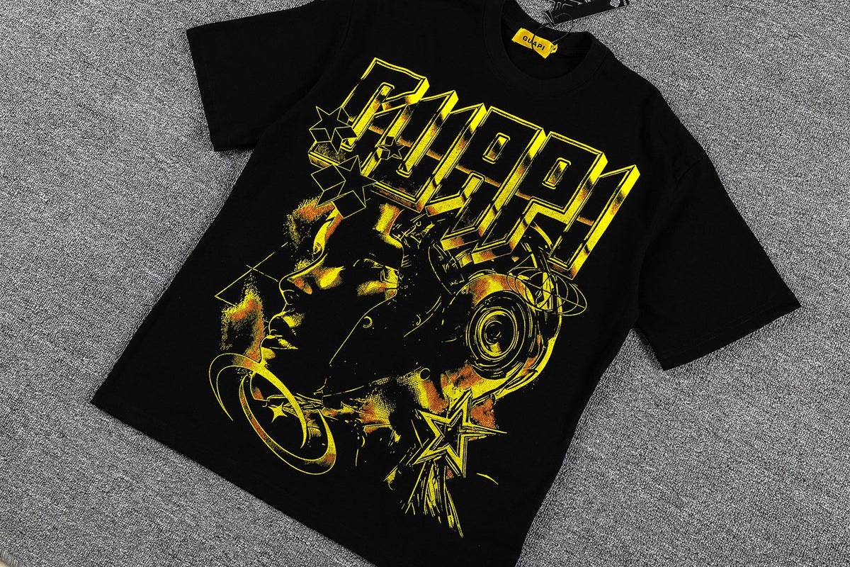 GUAPI Lost in Space Astronaut Graphic T-Shirt ¡ª front