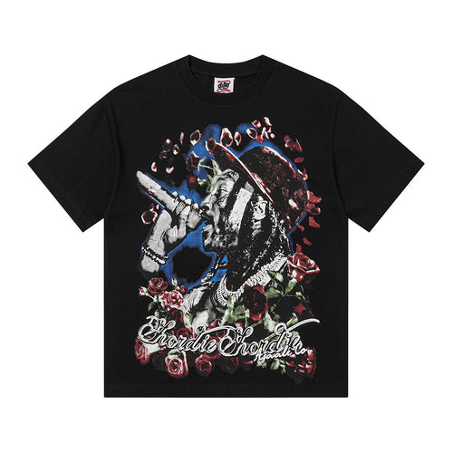 ASAALL Multicolor Front Graphic Short-Sleeve T-Shirt ¡ª hero