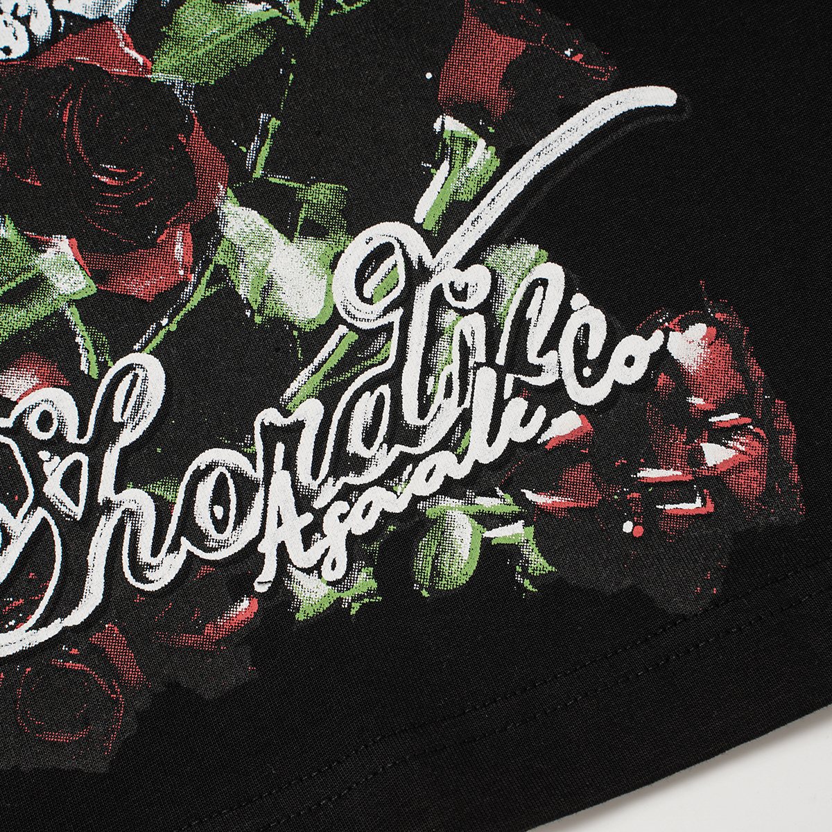 ASAALL Multicolor Front Graphic Short-Sleeve T-Shirt ¡ª detail