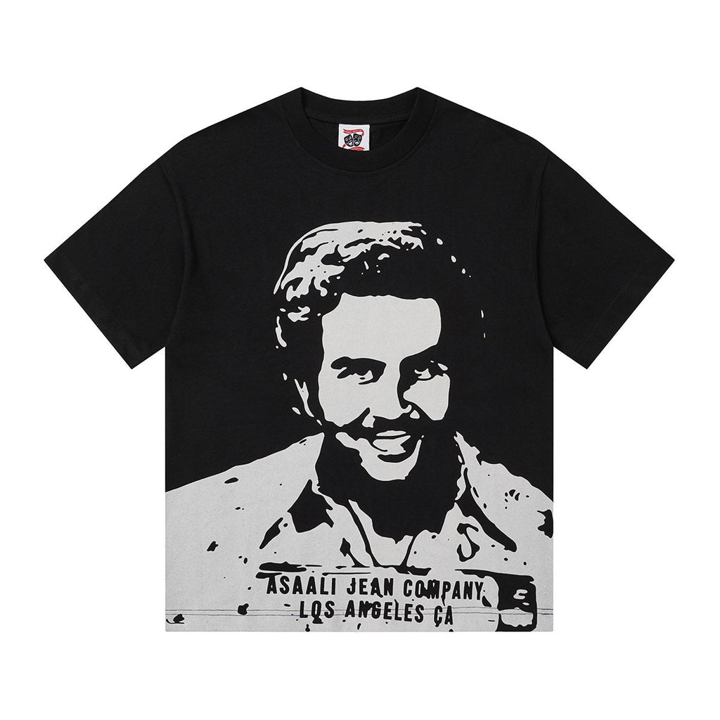 ASAALL Portrait Graphic Short-Sleeve T-Shirt ¡ª hero