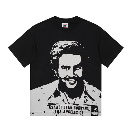 ASAALL Portrait Graphic Short-Sleeve T-Shirt ¡ª hero