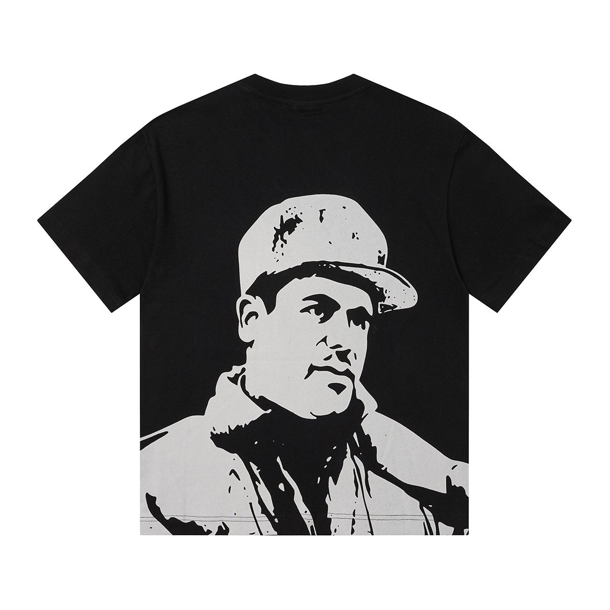 ASAALL Portrait Graphic Short-Sleeve T-Shirt ¡ª back