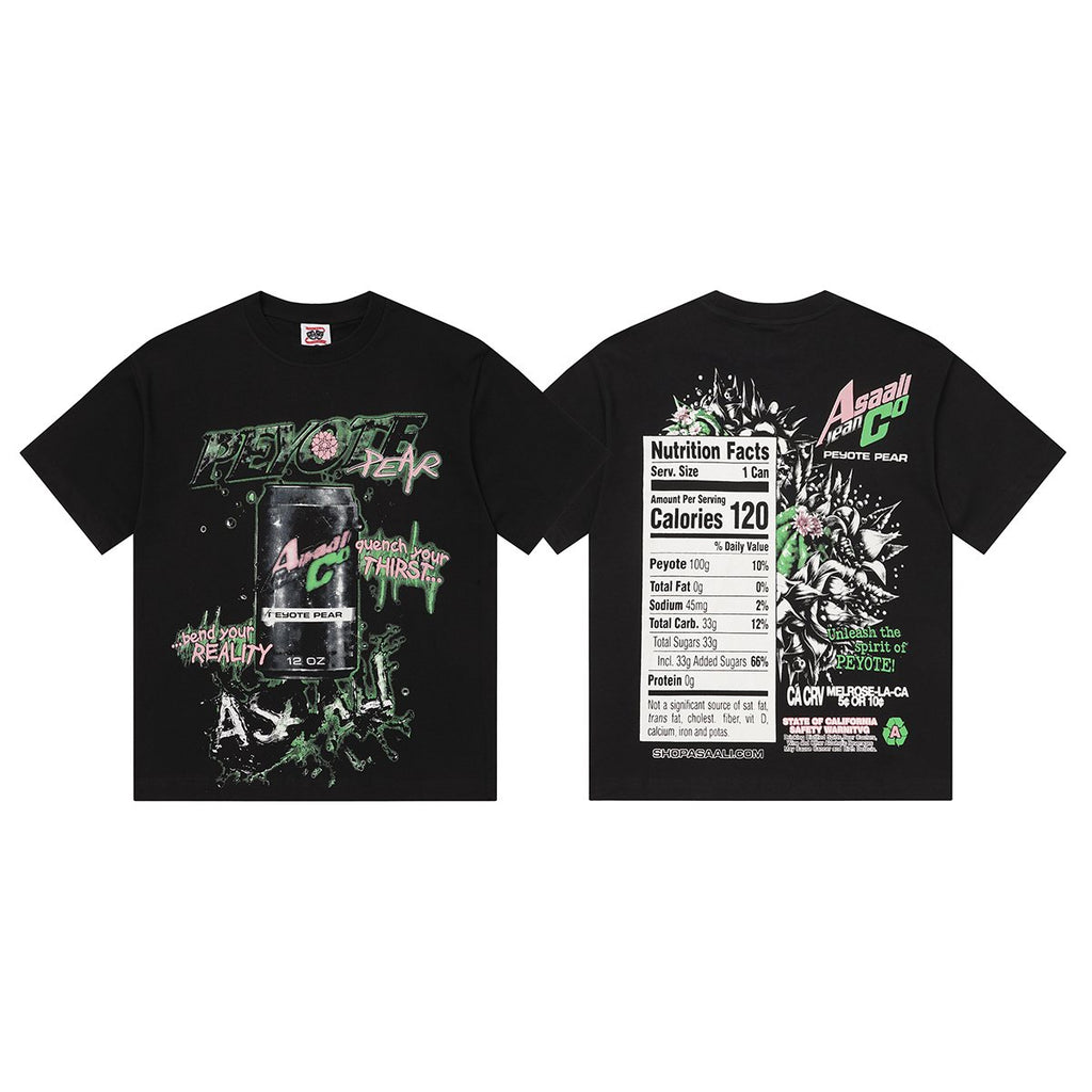 ASAALL Peyote Pear Cactus Graphic Short-Sleeve T-Shirt ¡ª hero