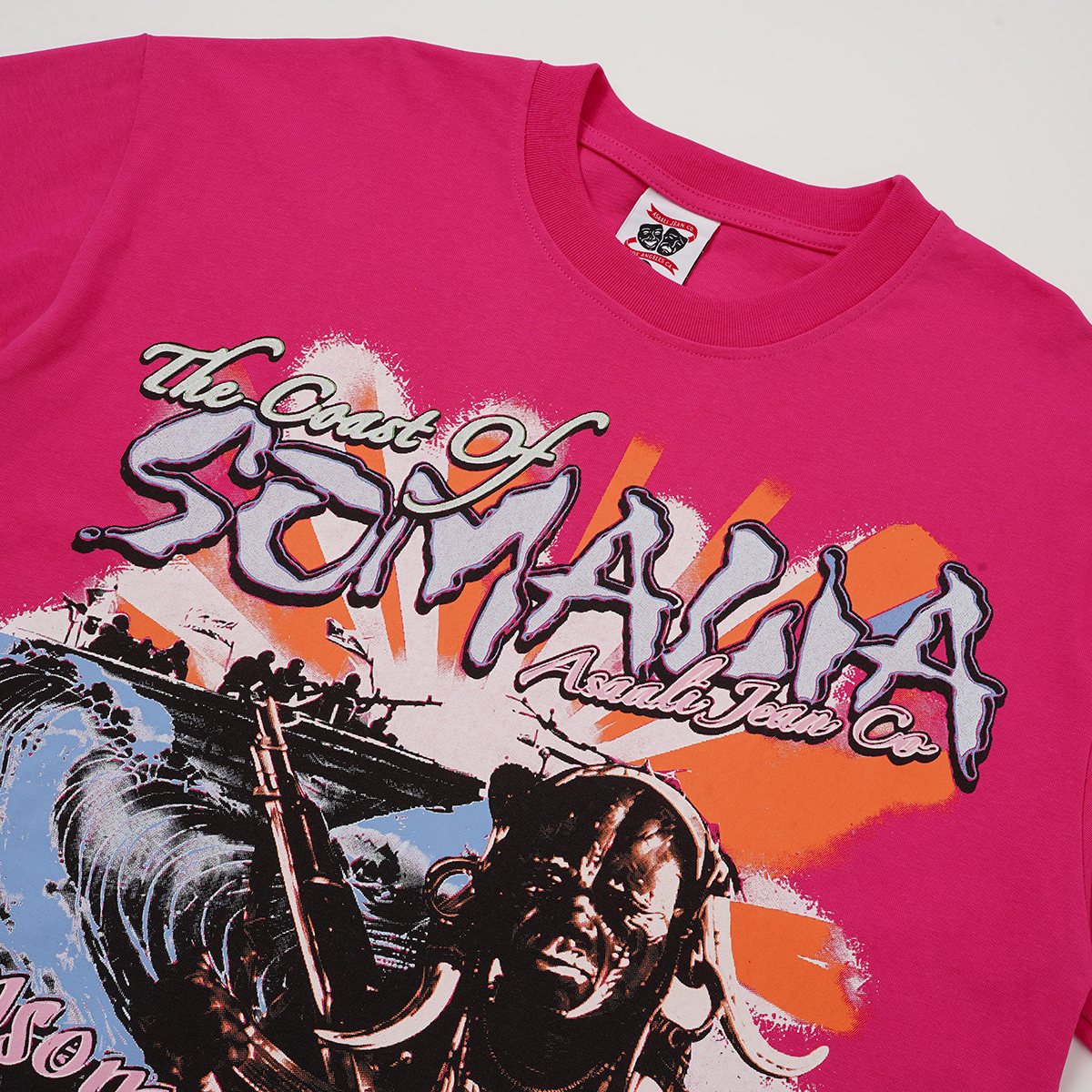 ASAALL Somalia Graphic Short-Sleeve T-Shirt ¡ª detail