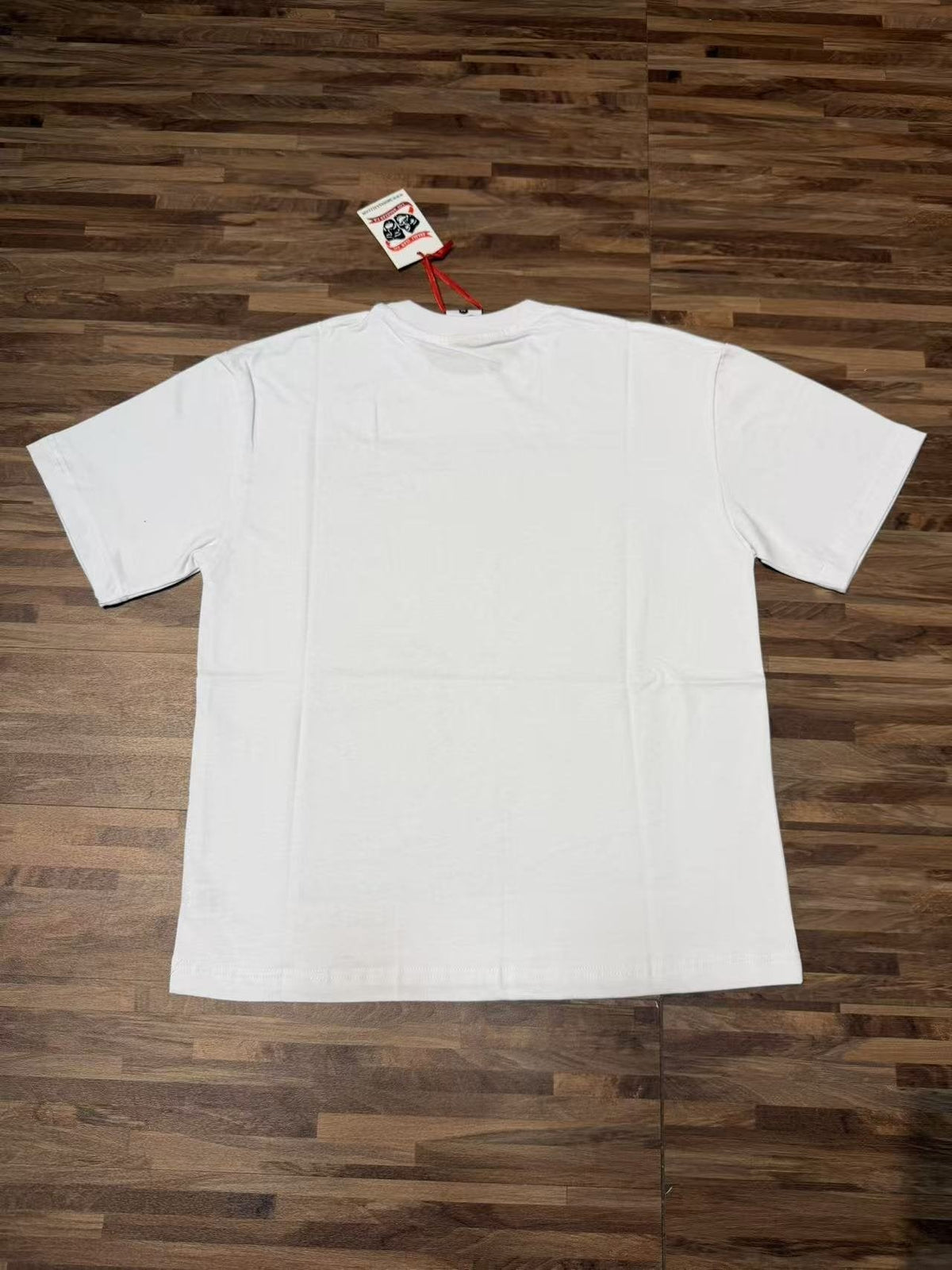 ASAALL Black and Red Front Graphic T-Shirt ¡ª back
