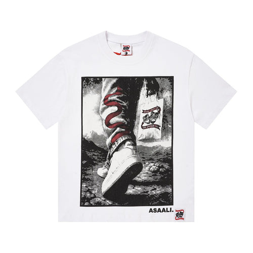 ASAALL Black and Red Front Graphic T-Shirt ¡ª hero