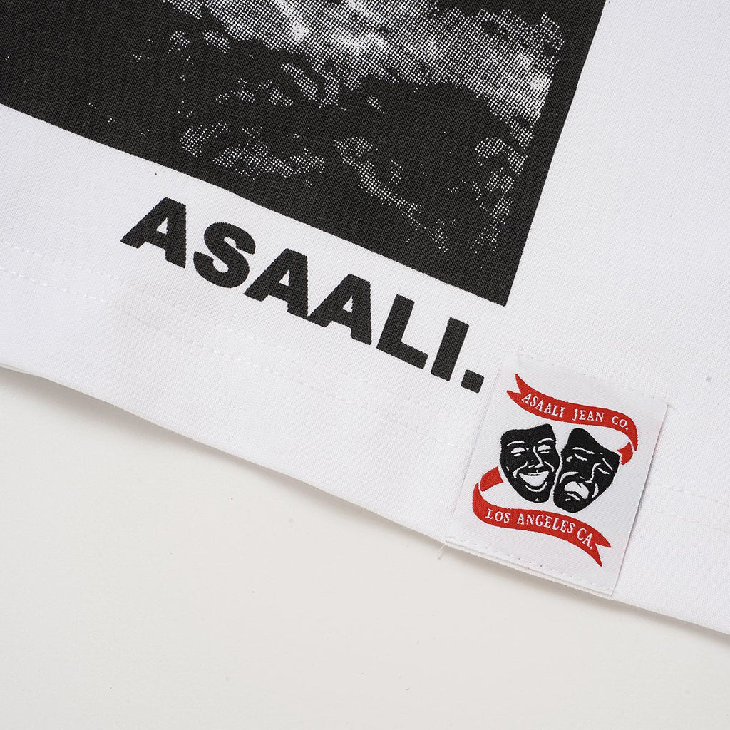 ASAALL Black and Red Front Graphic T-Shirt ¡ª detail