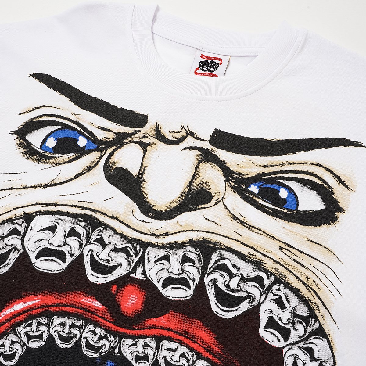 ASAALL Mouth Mask Graphic Short-Sleeve T-Shirt ¡ª detail