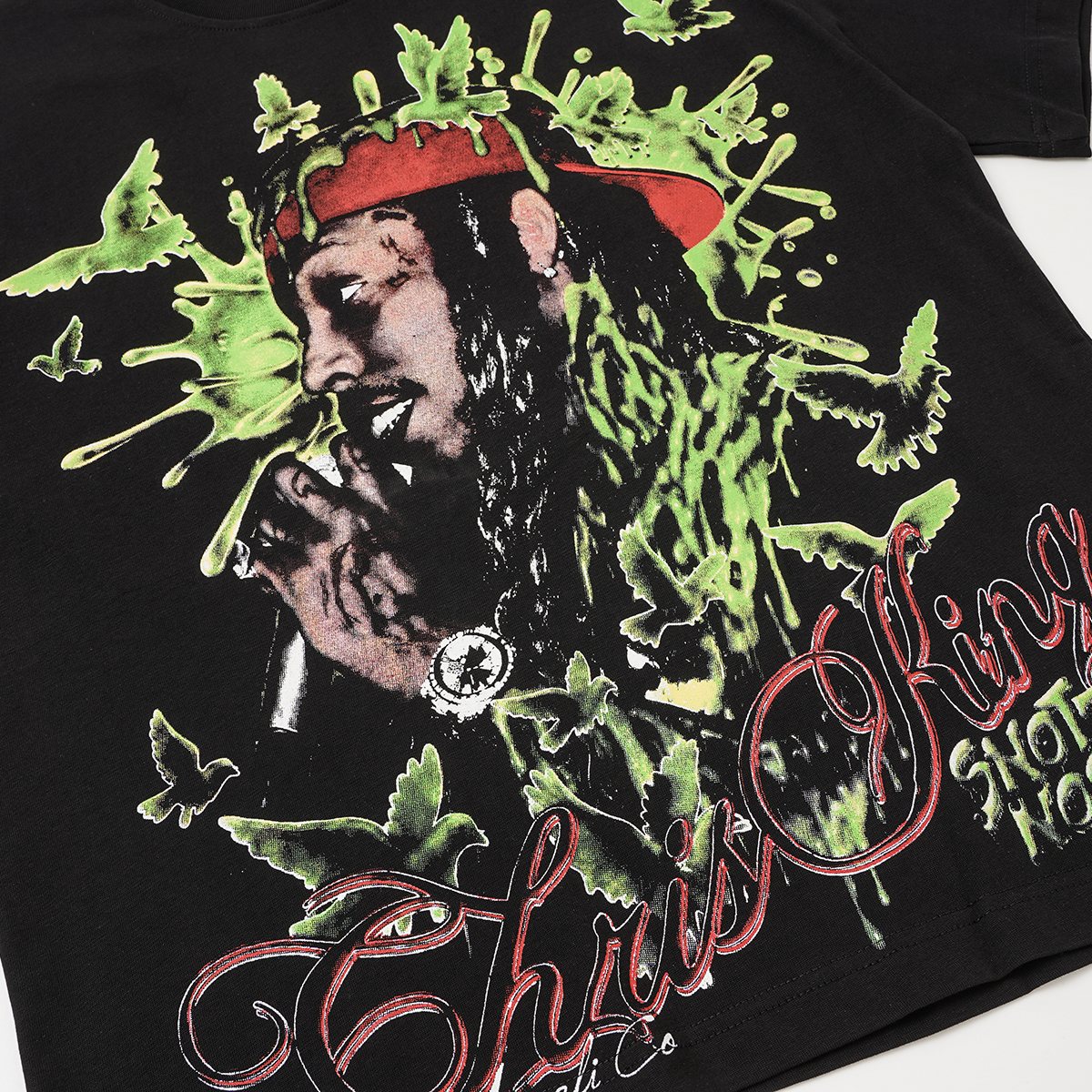 ASAALL Portrait Graphic Short-Sleeve T-Shirt ¡ª detail