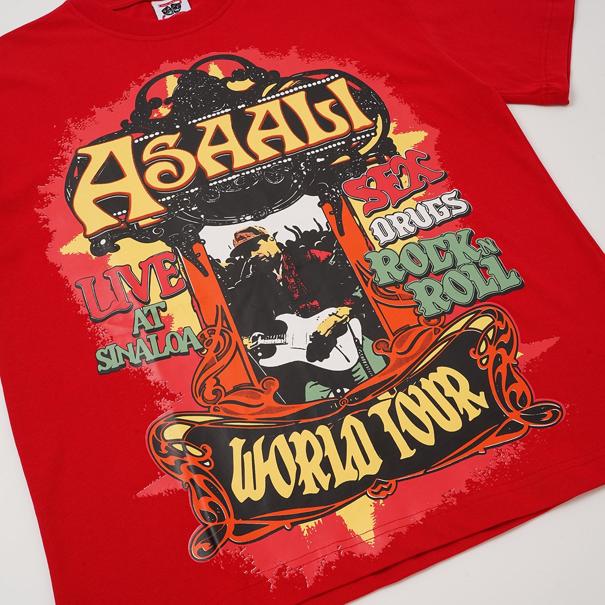 ASAALL World Tour Graphic T-Shirt ¡ª detail