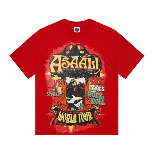 ASAALL World Tour Graphic T-Shirt ¡ª front