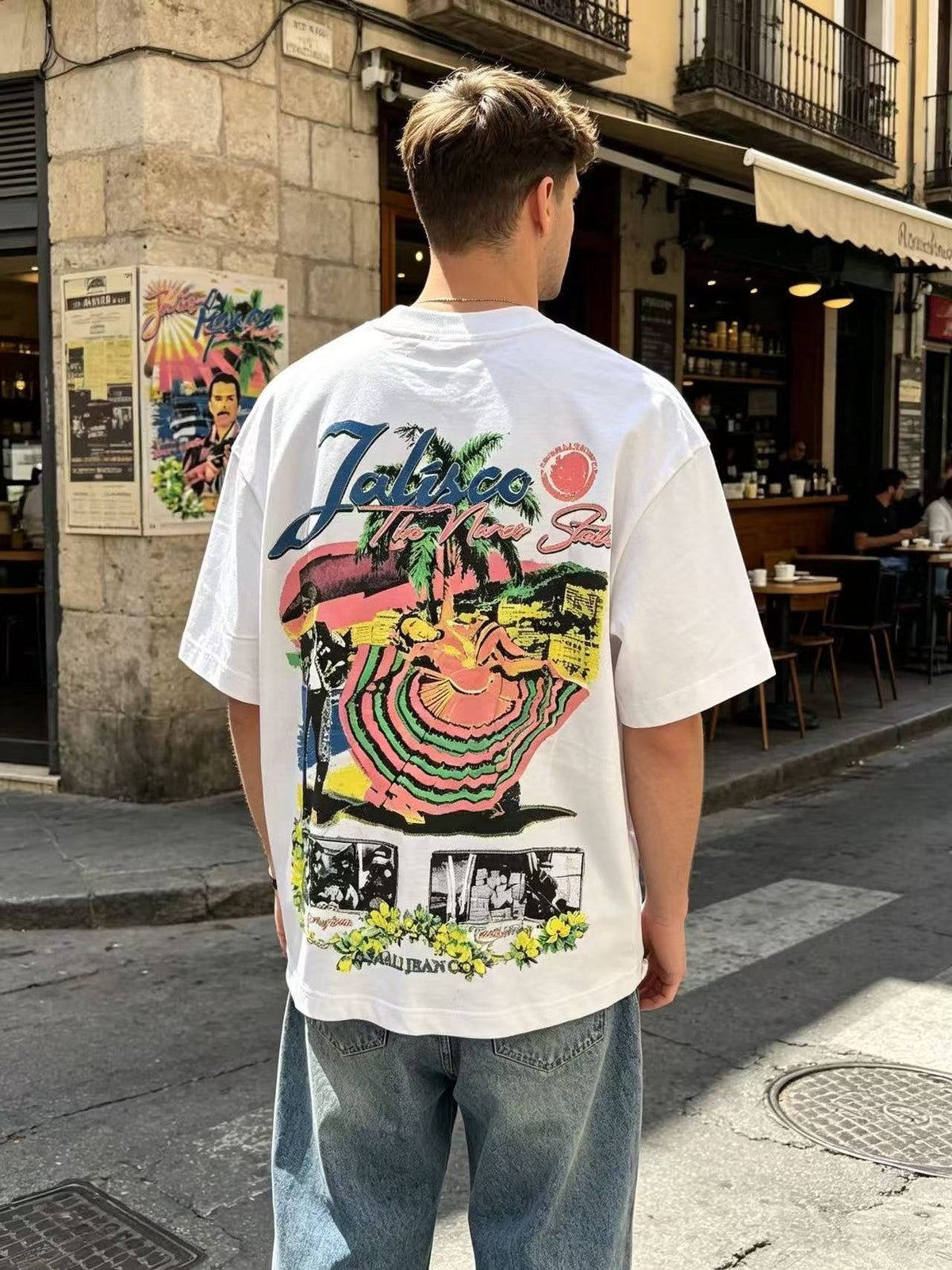 ASAALL Jalisco Mexico Graphic T-Shirt ¡ª model
