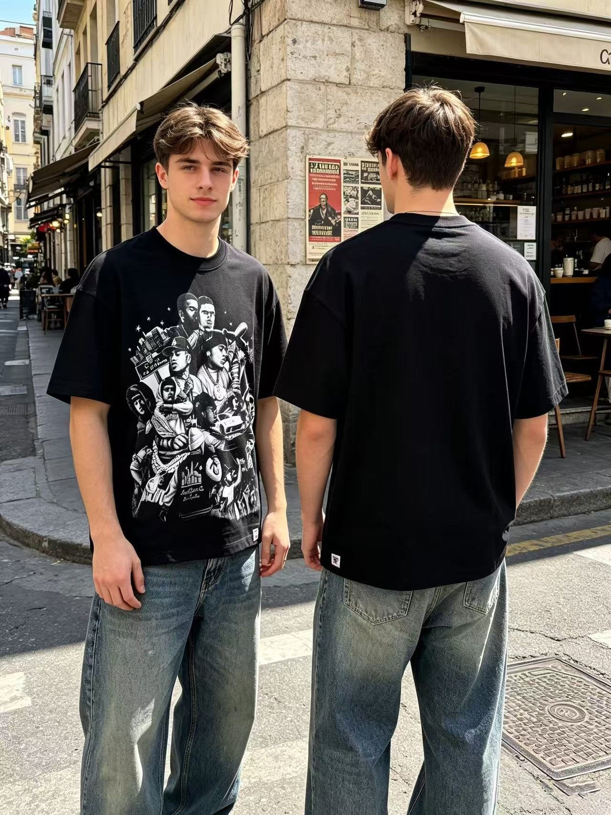 ASAALL Los Angeles Graphic T-Shirt ¡ª context
