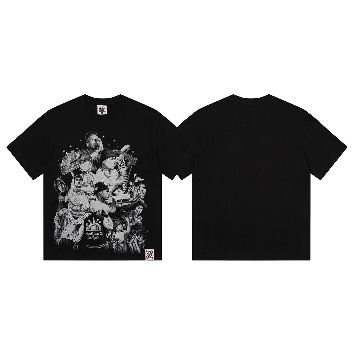 ASAALL Los Angeles Graphic T-Shirt ¡ª front