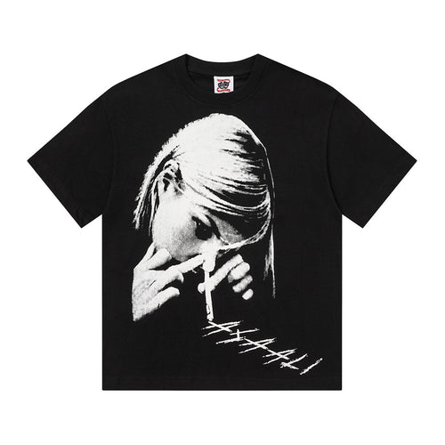 ASAALL Portrait Graphic T-Shirt ¡ª hero