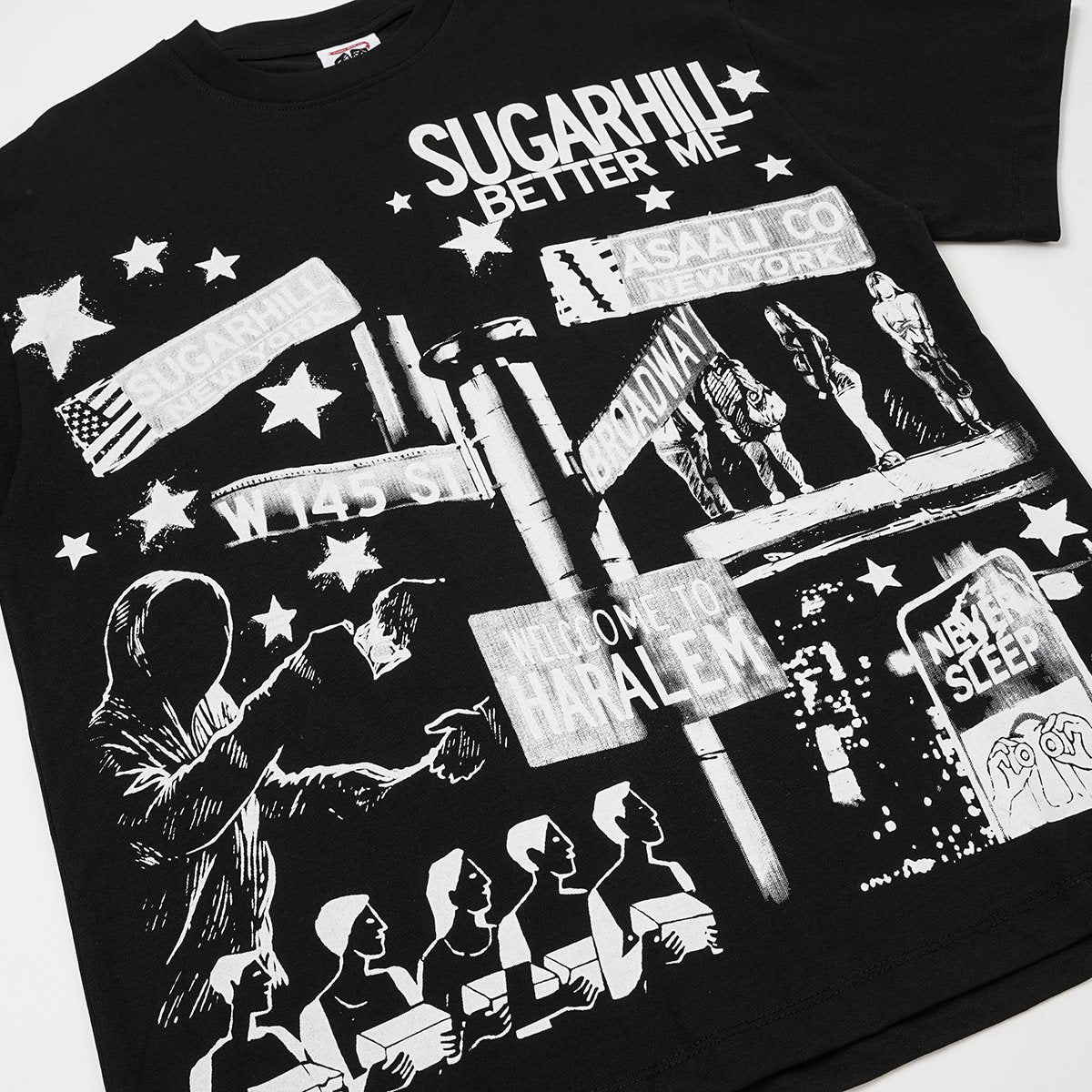ASAALL Sugarhill NYC Statue Graphic T-Shirt ¡ª detail