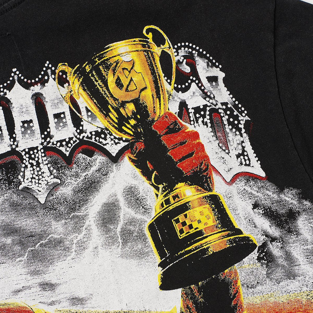 Godspeed Racing Skull Trophy Graphic T-Shirt ¡ª detail