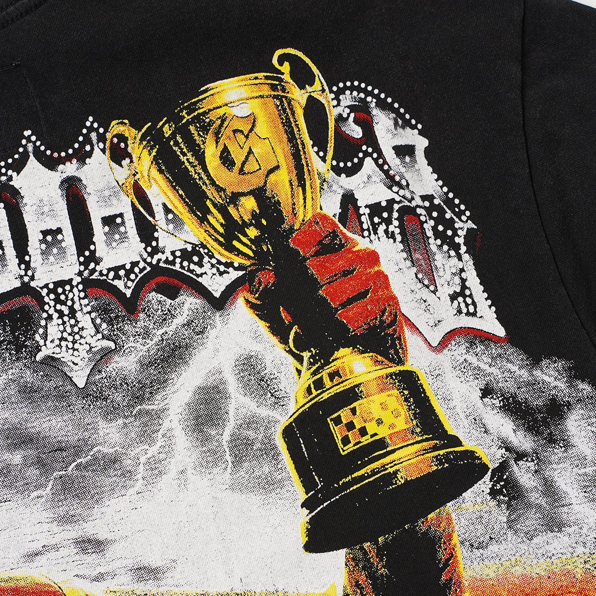Godspeed Racing Skull Trophy Graphic T-Shirt ¡ª detail