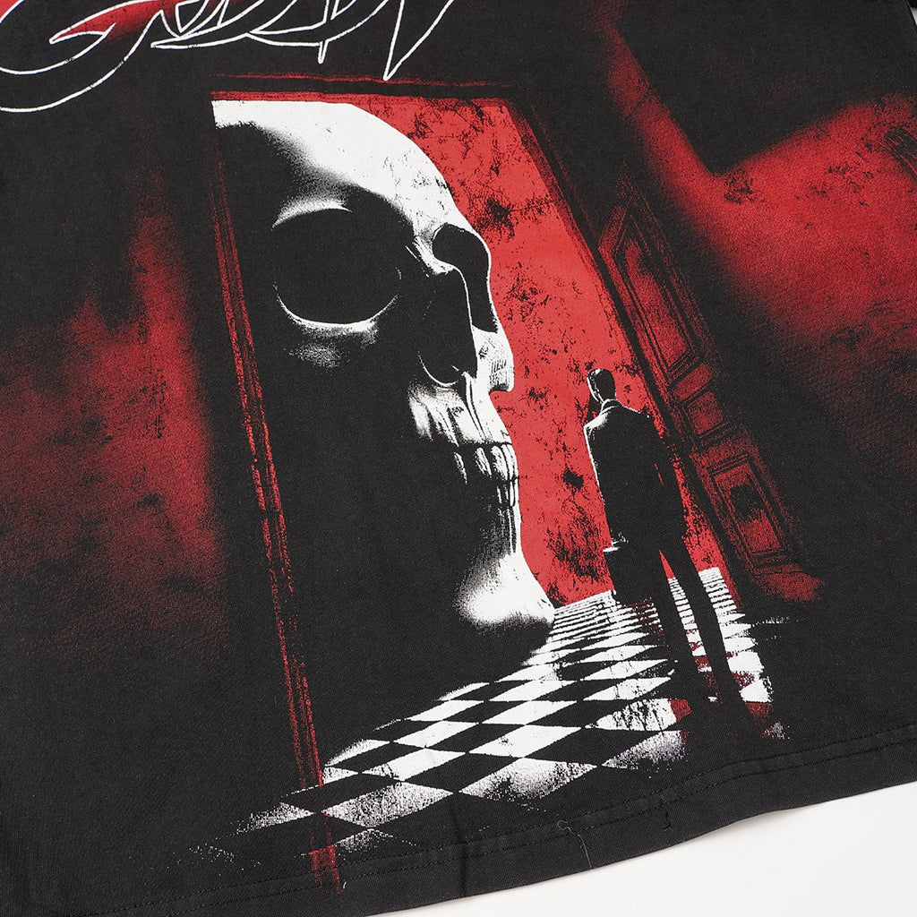 Godspeed Skull Graphic T-Shirt ¡ª detail