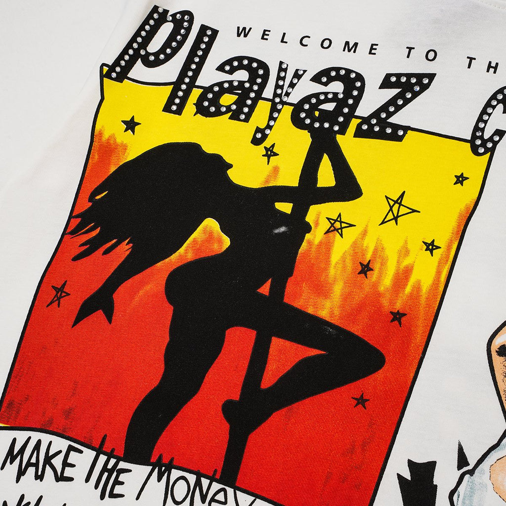 SAINT Playaz Club Graphic T-Shirt ¡ª detail