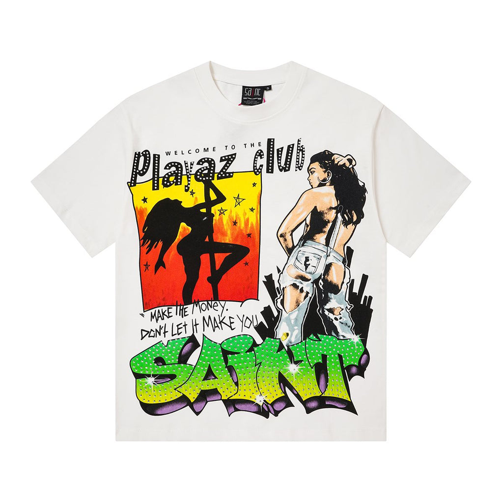 SAINT Playaz Club Graphic T-Shirt ¡ª hero